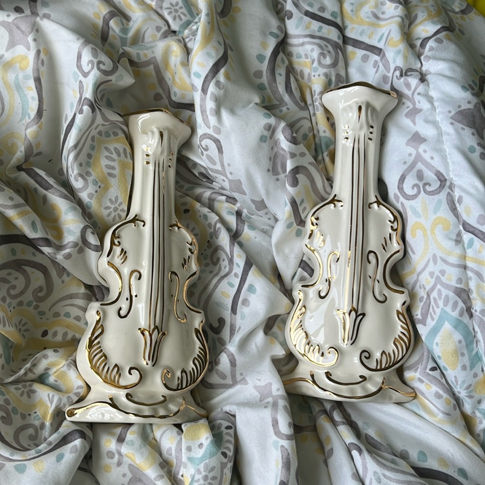 VIOLIN Decoration Vases PRICE DROP